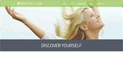 Desktop Screenshot of because-u-can.co.uk